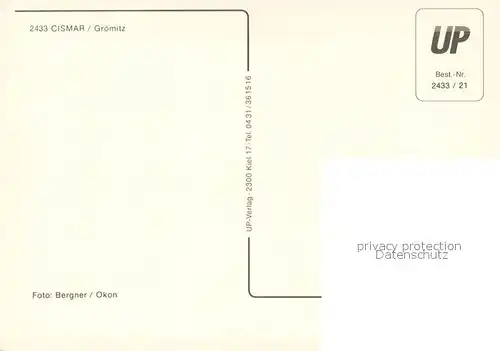 AK / Ansichtskarte Cismar Historische Stadt Teilansichten Wappen Cismar