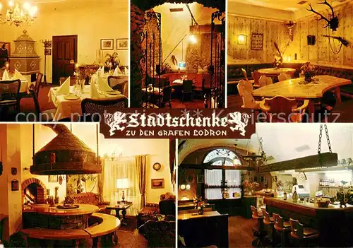 AK / Ansichtskarte Gmuend_Kaernten Stadtschenke zu den Grafen Lodron Restaurant Historisches Richterhaus Weinkeller Gmuend Kaernten