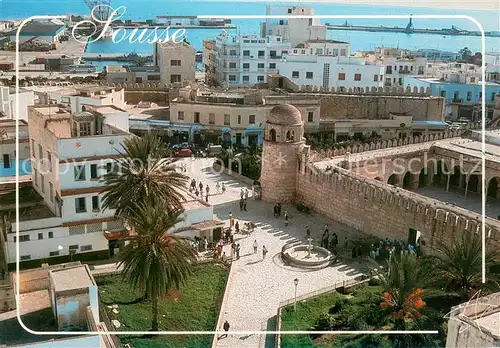 AK / Ansichtskarte Sousse Mosque and Port Moschee Hafen Sousse