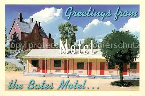 AK / Ansichtskarte Plainfield_California Bates Motel Plainfield_California