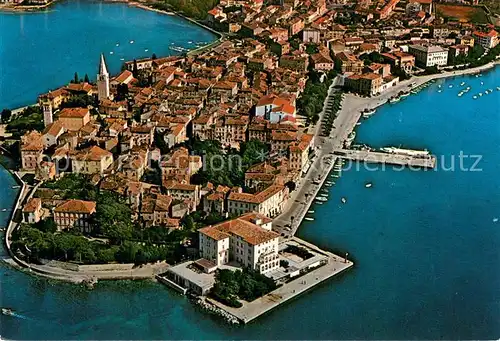 AK / Ansichtskarte Porec Altstadt Hafen Porec