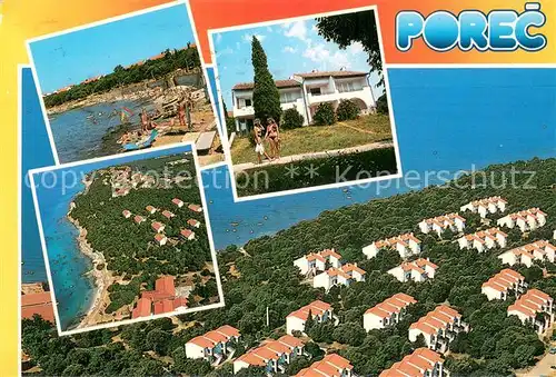 AK / Ansichtskarte Porec Lanterna Solaris Ferienresort Strand Fliegeraufnahme Porec