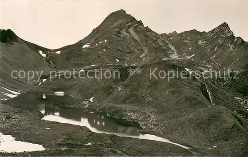 AK / Ansichtskarte Brienzer_Rothorn_BE mit Eisee Brienzer_Rothorn_BE
