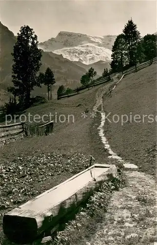 AK / Ansichtskarte Adelboden mit Wildstrubel Adelboden