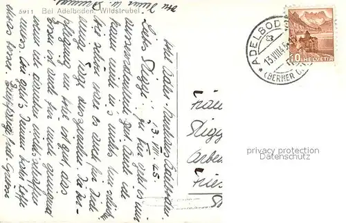AK / Ansichtskarte Adelboden mit Wildstrubel Adelboden