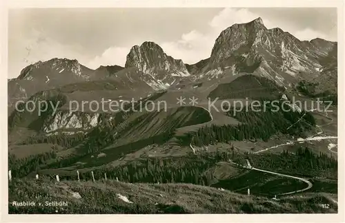 AK / Ansichtskarte Selibuehl_BE Panorama 