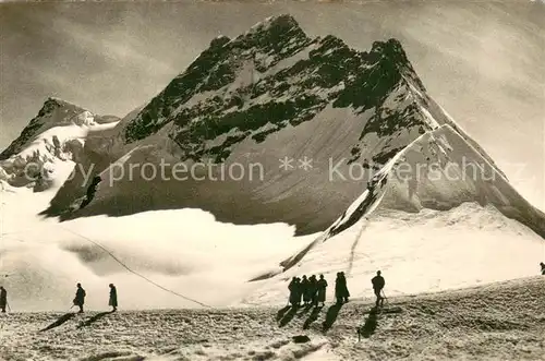 AK / Ansichtskarte Wengen__BE Jungfraubahn Jungfrau Jungfraujoch 