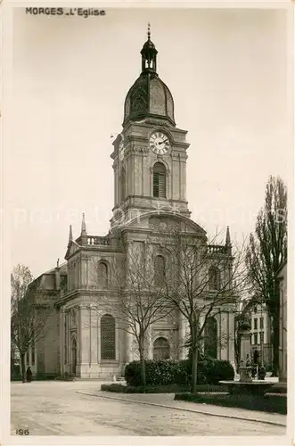 AK / Ansichtskarte Morges Eglise Morges