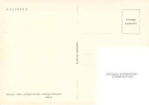 AK / Ansichtskarte Malinska Teilansicht  Malinska