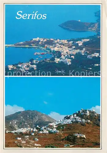 AK / Ansichtskarte Serifos_Greece Fliegeraufnahme 