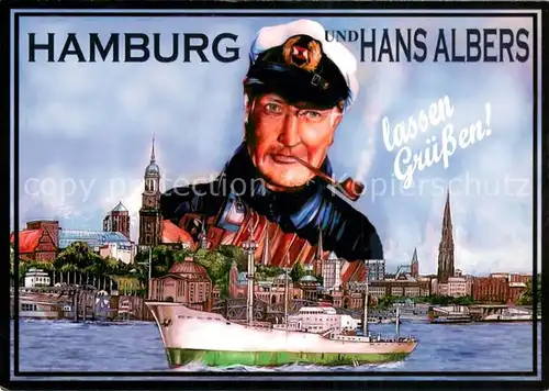 AK / Ansichtskarte Hamburg Grusskarte  Hamburg