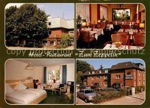AK / Ansichtskarte Hamburg Restaurant Hotel Zum Zeppelin Hamburg