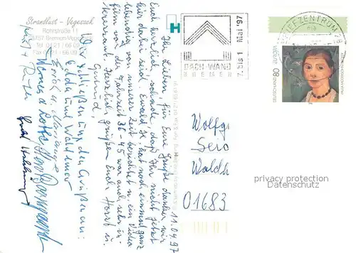 AK / Ansichtskarte Vegesack Strandlust Vegesack