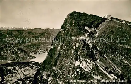 AK / Ansichtskarte Monte_Generoso Vista sul Lago di Lugano Monte Generoso