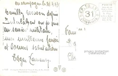 AK / Ansichtskarte Interlaken_BE und Unterseen mit Niesen Interlaken_BE