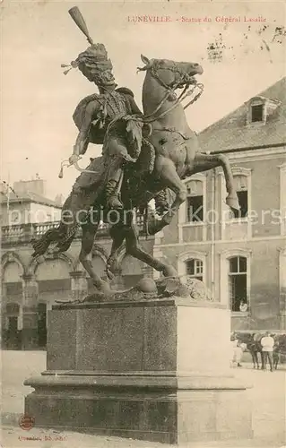 AK / Ansichtskarte Luneville_54 Statue du General Lasalle 