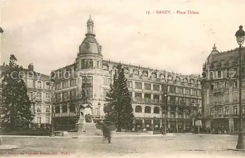 AK / Ansichtskarte Nancy_54 Place Thiers 