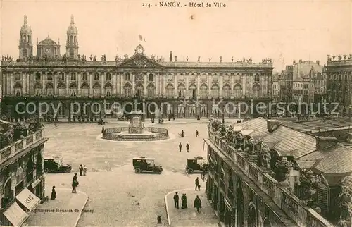 AK / Ansichtskarte Nancy_54 Hotel de Ville 