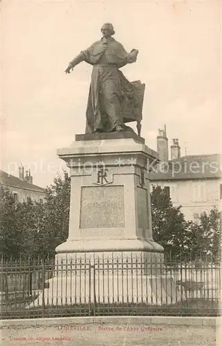 AK / Ansichtskarte Luneville_54 Statue de lAbbe Gregoire 