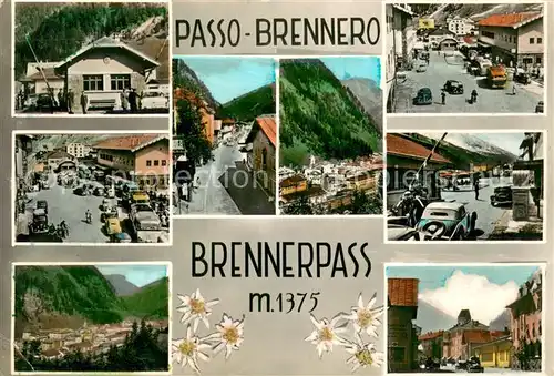 AK / Ansichtskarte Zoll_Grenze_Douane Passo Brennero 