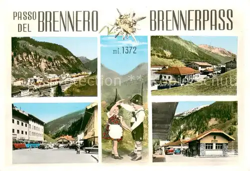 AK / Ansichtskarte Zoll_Grenze_Douane Brennero Brenneropass 