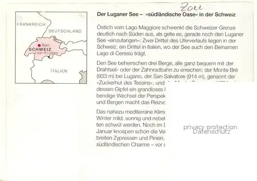 AK / Ansichtskarte Zoll_Grenze_Douane Lugano Sighignola 