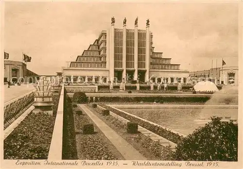 AK / Ansichtskarte Exposition_Internationale_Bruxelles_1935 Grands Palais  