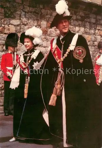 AK / Ansichtskarte Queen H.M. The Queen and H.R.H. The Duke of Edinburgh Queen