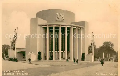 AK / Ansichtskarte Exposition_Bruxelles_1935 Pavillon Anglais Exposition_Bruxelles_1935