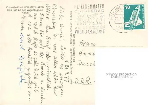 AK / Ansichtskarte Heiligenhafen_Ostseebad Hafen Fischkutter Heiligenhafen_Ostseebad