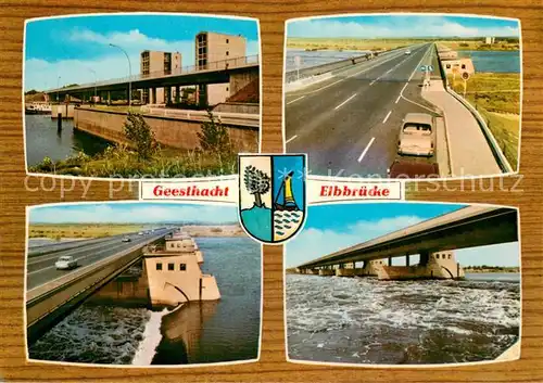 AK / Ansichtskarte Geesthacht_Elbe Elbbruecke Geesthacht_Elbe