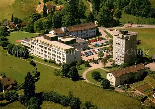 AK / Ansichtskarte Wattwil Spital Wattwil Fliegeraufnahme Wattwil