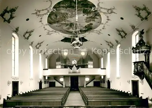 AK / Ansichtskarte Moerschwil Kath Pfarrkirche Inneres Moerschwil