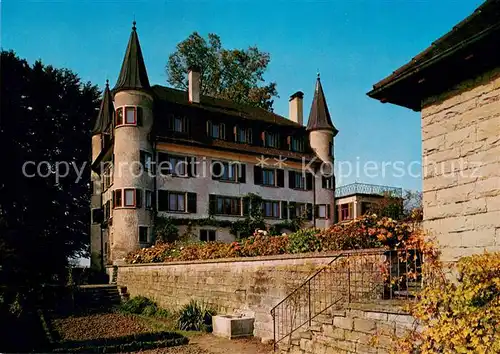 AK / Ansichtskarte Staad_Rorschach_SG Schloss Risegg 