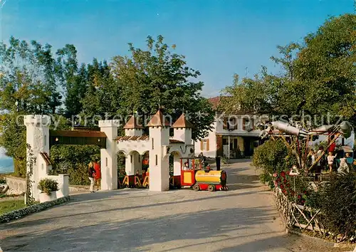 AK / Ansichtskarte Herisau_AR Restaurant Sedel Kinderparadies mit Sedel Berg Bahn Herisau_AR