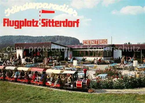 AK / Ansichtskarte Sitterdorf Kinderparadies Flugplatz Sitterdorf Parkbaehnle Sitterdorf