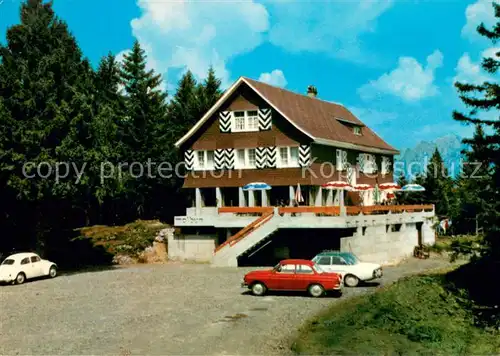 AK / Ansichtskarte Buchs_SG Berghaus Malbun Buchs_SG