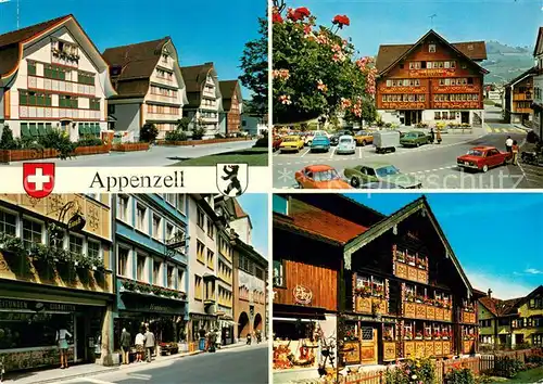 AK / Ansichtskarte Appenzell_IR Malerische Dorfpartien Feldpost Appenzell IR