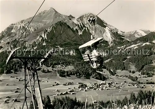 AK / Ansichtskarte Wildhaus__SG Sesselbahn mit Schafbergblick 