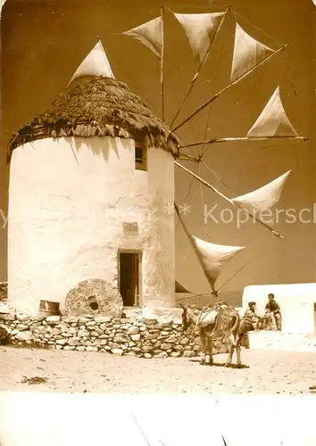 AK / Ansichtskarte Mykonos Windmuehle MyKonos