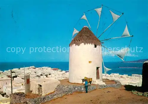 AK / Ansichtskarte Mykonos Windmuehle MyKonos