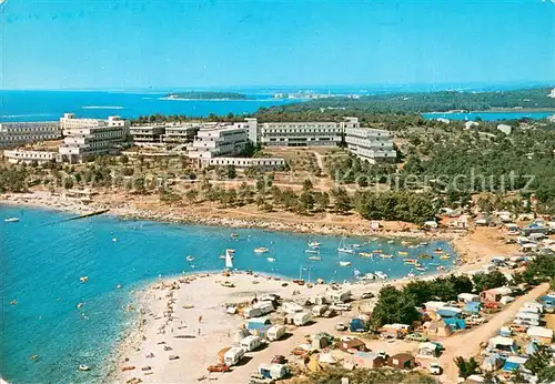 AK / Ansichtskarte Porec Hotel Delfin Strand Porec