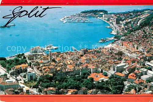 AK / Ansichtskarte Split_Spalato Panorama Kuestenort Split_Spalato