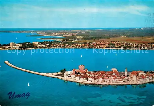 AK / Ansichtskarte Umag_Umago_Istrien Panorama Kuestenort Halbinsel Umag_Umago_Istrien