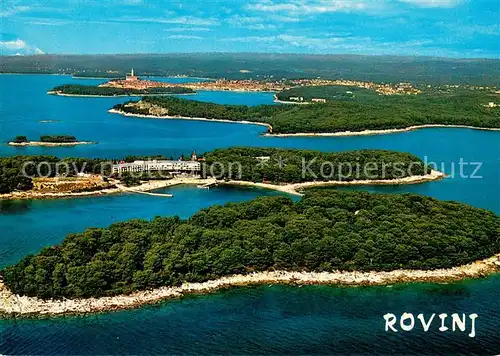 AK / Ansichtskarte Rovinj_Rovigno_Istrien Kuestenort Inseln 