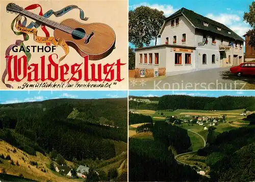 AK / Ansichtskarte Gemeinreuth_Wald Gasthof Pension Waldlust Gemeinreuth Wald