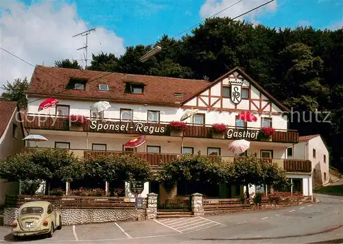 AK / Ansichtskarte Veilbronn Gasthof Pension Sponsel Regus Aussenansicht Veilbronn