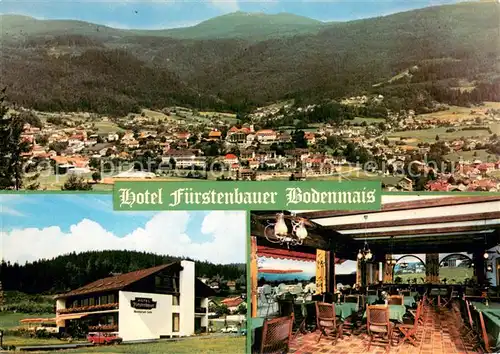 AK / Ansichtskarte Bodenmais Gesamtansicht und Hotel Fuerstenbauer Bodenmais