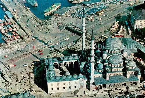 AK / Ansichtskarte Istanbul_Constantinopel Fliegeraufnahme Mosche von Yeni Cami Istanbul_Constantinopel