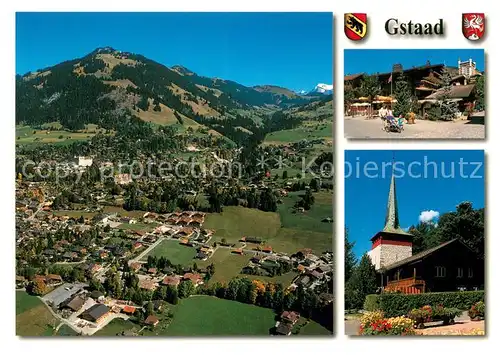 AK / Ansichtskarte Gstaad_BE Teilansichten 